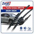 LHD Front Rear Wiper Blades For Toyota Yaris Cross XP210 2020-2024 2021 2023 XLS Hybrid Windshield 24"16"12" Brushes Accessories