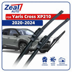 LHD Front Rear Wiper Blades For Toyota Yaris Cross XP210 2020-2024 2021 2023 XLS Hybrid Windshield 24"16"12" Brushes Accessories