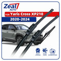 LHD Front Rear Wiper Blades For Toyota Yaris Cross XP210 2020-2024 2021 2023 XLS Hybrid Windshield 24"16"12" Brushes Accessories