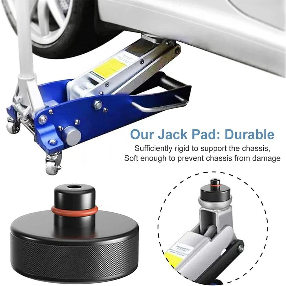 4pcs Lifting Jack Pads for Tesla Model 3 Y S X Juniper Accessories Rubber Puck Chassis Lift Stand Adapter Battery Protective Pad