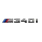 5.5cm for M logo new gray ABS sticker trunk badge for BMW M330i M340i M430i M440i M530i M540i M550i decoration accessories.