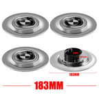 4Pcs 183mm Floating Car Wheel Center Caps Rims Hub Cover For BMW 50TH M Performance M3 M5 M6 F01 F20 F10 F13 F15 F16 F30 F34 F32