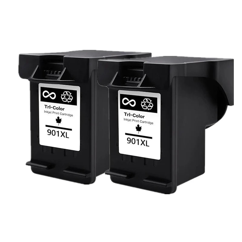 Cartucho de tinta para impresora HP 901 XL, recambio de tinta Compatible con HP Officejet J4530, J4540, J4550, J4580, J4585, J4624, J4640, J4660, J4680, J4680c, 901XL