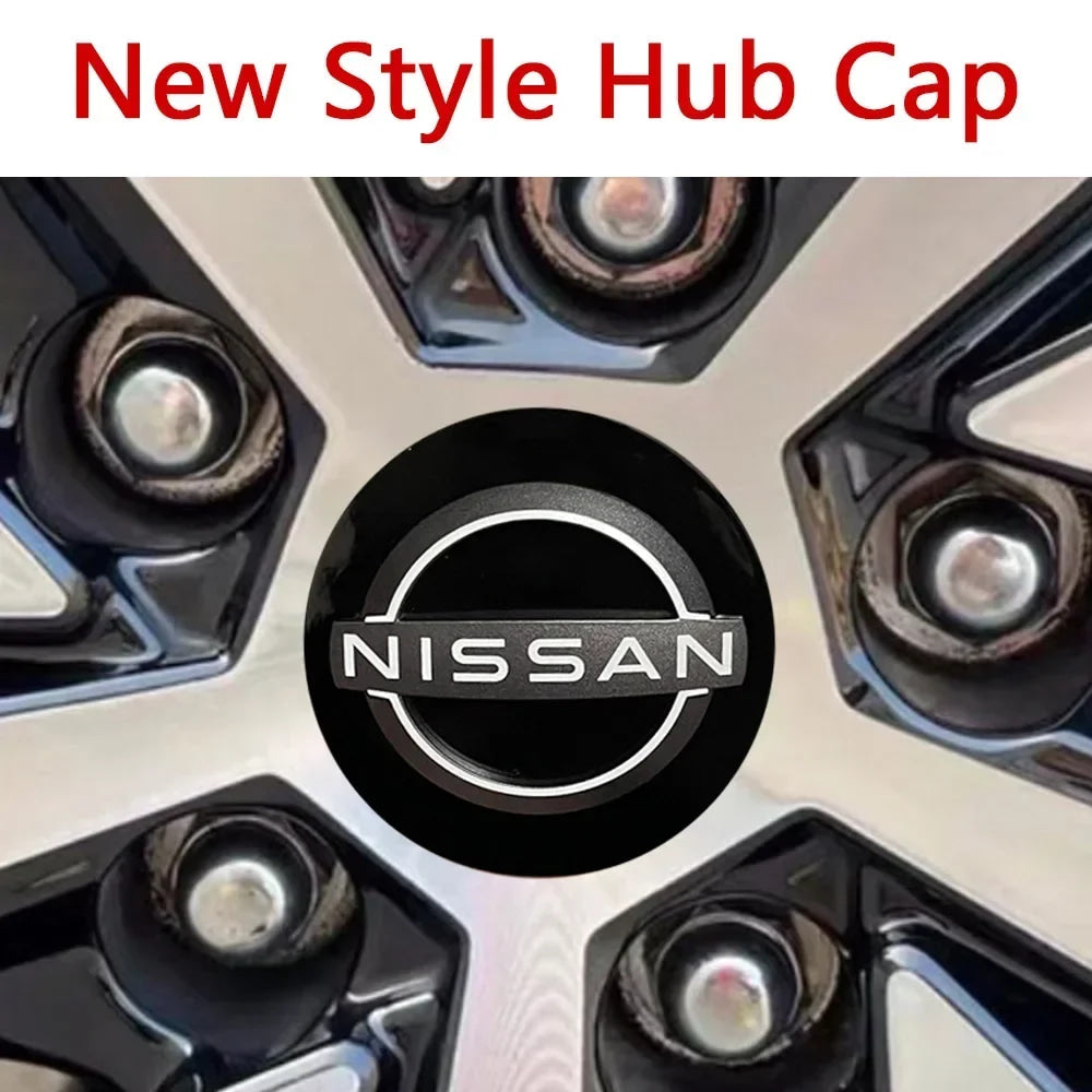 54mm/63mm New Car Wheel Center Hub Caps Rim Modified Covers for Nissan Teana Tiida Sentra X Trail T32 Qashqai J10 J11 Leaf Juke