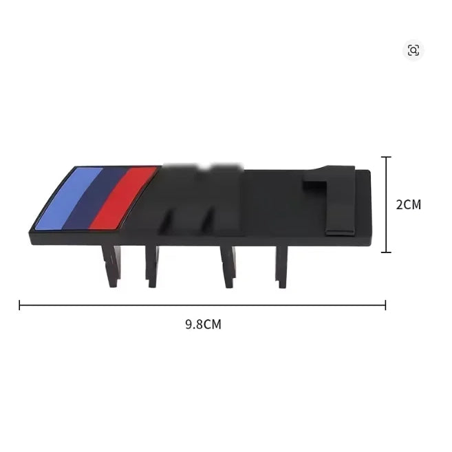 3D Car Front Grille M Badge Emblem Decoration Accessories For bAB-BMW M M1 M2 M3 M4 M5 M6 M7 E39 E87 E60 E46 E53 E90 F10 F20 F25