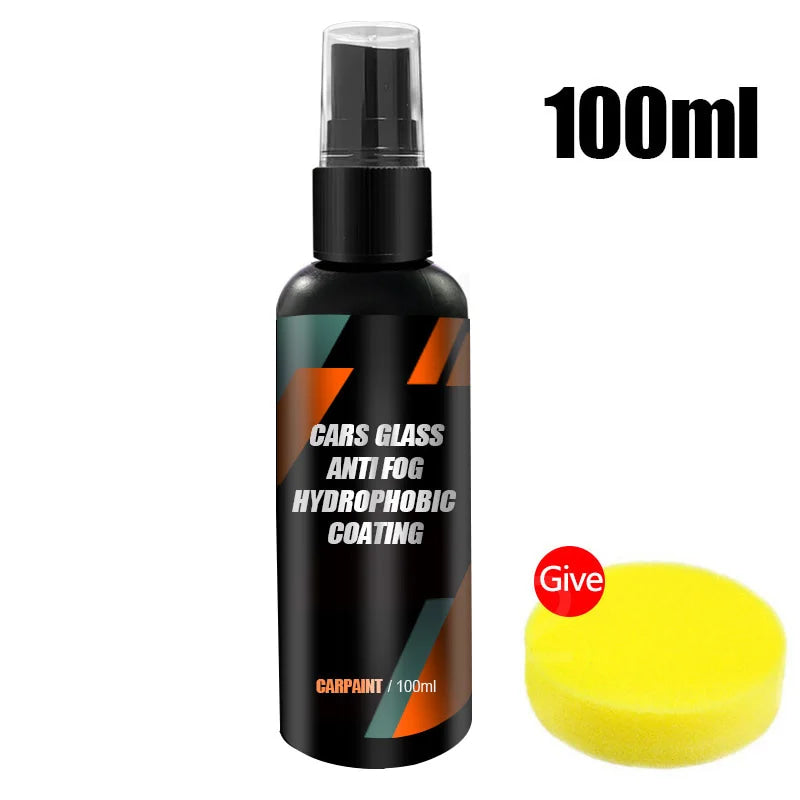 Repelente de Agua para Vidrios de Automóviles, Revestimiento Nano Hidrofóbico, Agente Impermeabilizante, Eliminador de Película de Aceite, Agente para Película de Vidrio Automotriz
