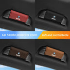 Leather Car Interior Roof Grab Handle Cover For BMW X1 X2 X3 X5 X4 X6 X7 G30 G20 G32 G11 G12 F40 F30 F20 F10 F34 F07 F44 Sticker
