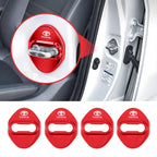 Car Door Lock Cover Protective Buckle Cap Scratch and Dirt Resistant for Toyota Yaris Corolla Camry RAV4 Hilux Prius Accessories