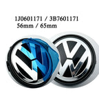 Abs - 4pcs 55mm 56mm 65mm 70mm Car Styling Wheel Center Cap Hub Covers Badge Accessories For VW Volkswagen 3B7601171 1J0601171