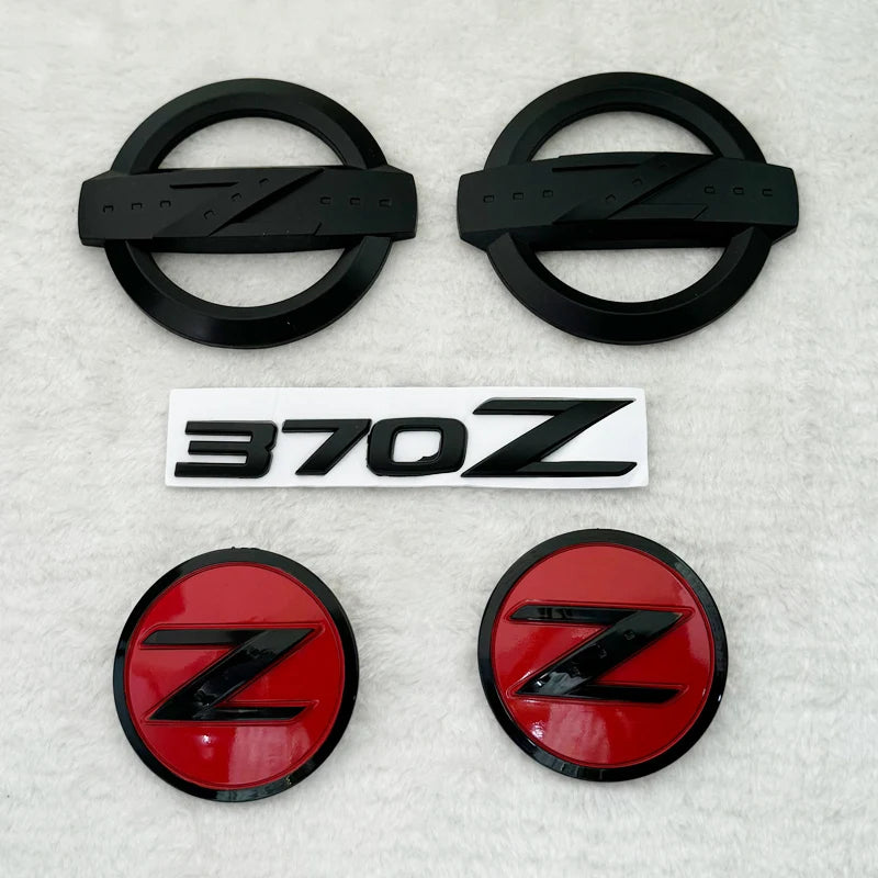 Car Rear Trunk Emblem Badge Sticker Decals for Nissan Z Logo 350Z 370Z Fairlady Z3 Z34 Almera Sylphy Altima Sentra