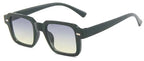 Gafas de sol rectangulares retro con montura pequeña para mujer