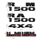 1ABS Emblem Car Stickers For Ram 1500 2500 5.7 Liter Hemi 4X4 Nameplate Charger Viper Magnum Caliber Journey Styling Accessories