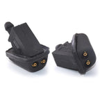 2pcs 1/2 Hole Car Front Windshield Washer Jet Nozzles Windscreen Wiper Sprayer For Ford Focus MK2 MK3 2005-2012 Fiesta 2001-2008