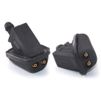 2pcs 1/2 Hole Car Front Windshield Washer Jet Nozzles Windscreen Wiper Sprayer For Ford Focus MK2 MK3 2005-2012 Fiesta 2001-2008
