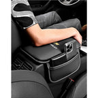 Car Armrest Cushion Leather Arm Rest Box Pad With Storage Bag For Chevrolet Corvette Montana TrailBlazer Silverado Traverse Bolt