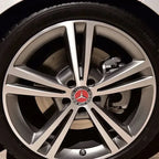 4PCS 75mm  Emblem Car Wheel Center Hub Cap Cover Badge For Mercedes AMG GLK GLE GLC W203 W206 W220 W205 W211 W212 201