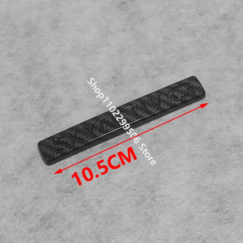 SKYACTIV For Mazda 2 3 5 6 7 CX-5 CX-50 CX-30 CX-60 CX-60 SKYACTIV G AWD 2.5 black Rear Trunk Tail Logo Sticker Emblem Decal