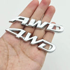 3D Metal Car Sticker HYBRID SYNERGY DRIVE V8 LIMITED AWD 4WD Logo Badge Fender Trunk Emblem For Toyota RAV4 Camry RS Accessories