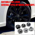 4PCS 60mm For Lexus FSPORT LBX NX RX 350h 450h ES UX 300e GS GX IS Car Wheel Tire Hub Center Cap Cover Auto Exterior Accessories