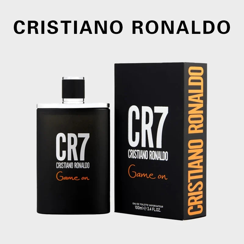 Cristiano Ronaldo Cr7 Game On men Eau De Toilette Spray 100ml Aromatic Woody Original Long-Lasting Fragrance