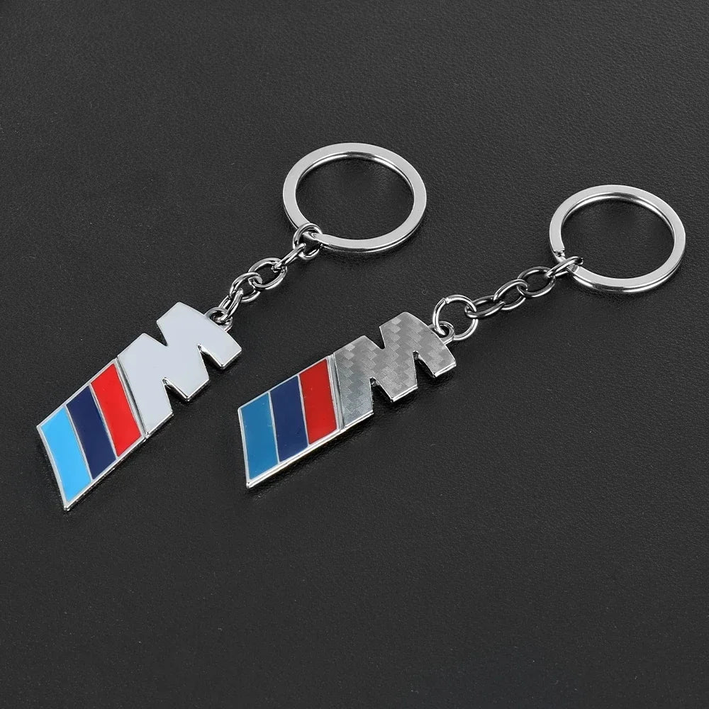 M Power Emblem Keyring Car Logo Metal Keychain For BMW M3 M4 M5 G42 G30 G20 E39 E36 E87 E53 F44 F07 F34 G15 G16 G23 G22 F30 F20
