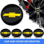 4pcs 60mm Car Wheel Center Hub Center Cap Rim Hub Dustproof Cover For Chevrolet Captiva Colorado Cruze Spark Malibu Car Trax