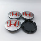 4pcs65mm 68mm For H Honda Mugen Pilot TypeR TypeS Insight CarStyling Wheel Center Hub Caps Cover Replacement Accessoriesstickers