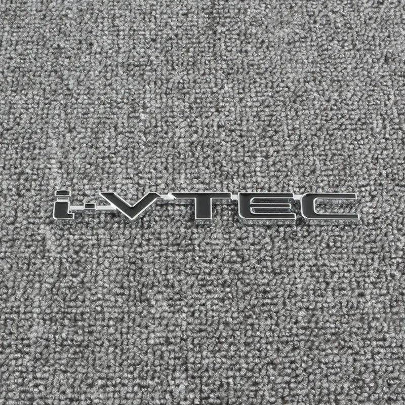Car Emblem Decals VTEC IVTEC Metal Badge Sticker Accessories For Civic cb400 i-VTEC vfr800 cb750 Accord Odyssey CRV Pilot FIT