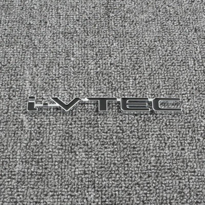 Car Emblem Decals VTEC IVTEC Metal Badge Sticker Accessories For Civic cb400 i-VTEC vfr800 cb750 Accord Odyssey CRV Pilot FIT