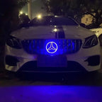 Car Front Grilled Star Emblem LED For Mercedes-Benz W205 W213 W204 ML CLA W253 A C W204 E GLK  GLA GLC GLE Ashtray
