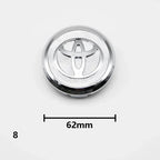 4pcs 57mm/62mm Car Tyre Wheel Center Hub Cap Badge Logo Rim Emblem For Toyota Corolla Camry Yaris CHR Rav4 Auris Verso Avalon
