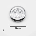 4pcs 57mm/62mm Car Tyre Wheel Center Hub Cap Badge Logo Rim Emblem For Toyota Corolla Camry Yaris CHR Rav4 Auris Verso Avalon