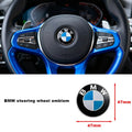 Interior Mouldings 45 mm For BMW Car Steering Wheel Badge Sticker Decoration Accessories For BMW 325i 320Li 325Li 330Li F30 F10