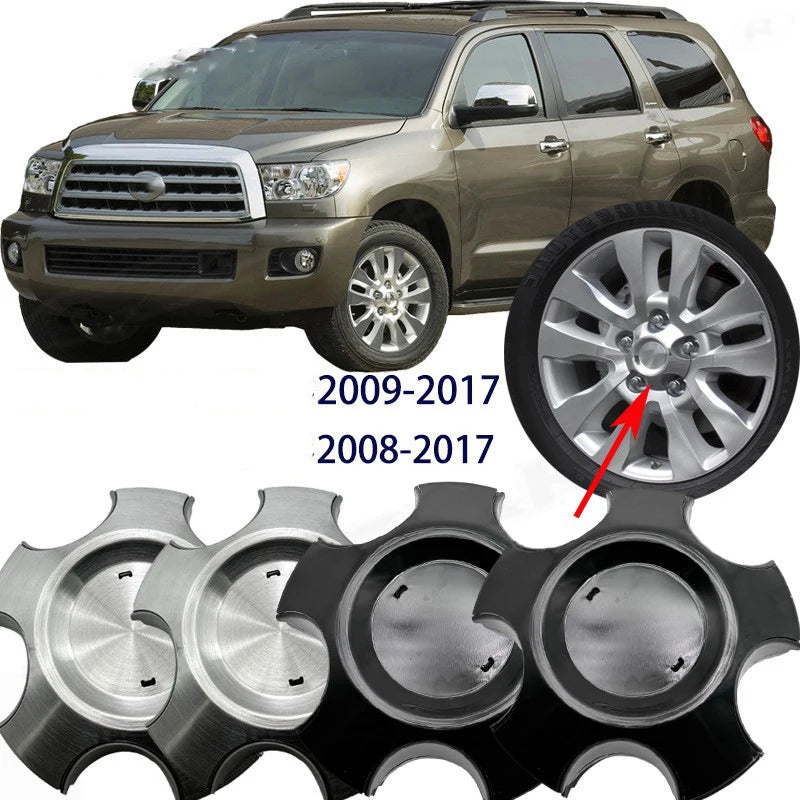 OE 42603-0C110  Car Wheel Center Hub Cap Cover Compatible with for Toyota Tundra 2009-2017 Sequoia 2008-2017 Auto Rim Center Ca