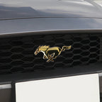 3D Metal Car Front Grille Emblem Logo Rear Trunk Badge Sticker For Ford Mustang Fiesta Focus Ranger Smax Kuga Mondeo Accessories