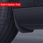 Protect Paint Mud Flap for Tesla Model 3 Y Accessories 2025 2026 Mud Flaps Tire Splash Guard All Weather Car Mudflap Accessories