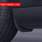 Protect Paint Mud Flap for Tesla Model 3 Y Accessories 2025 2026 Mud Flaps Tire Splash Guard All Weather Car Mudflap Accessories