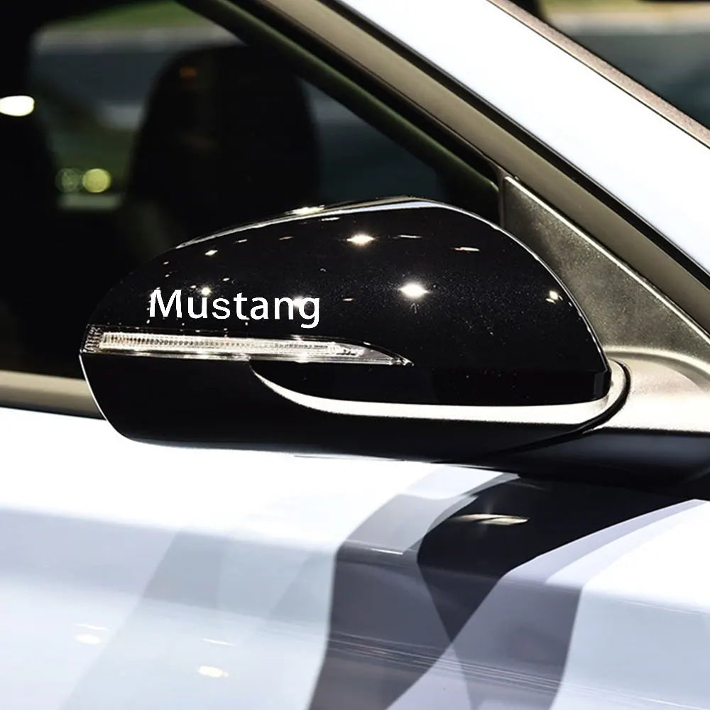 2pcs Car Emblem Stickers Window Body Trunk Badge Decoration Decal Accessories For Ford Focus Mustang Shelby Fiesta Kuga Fusion