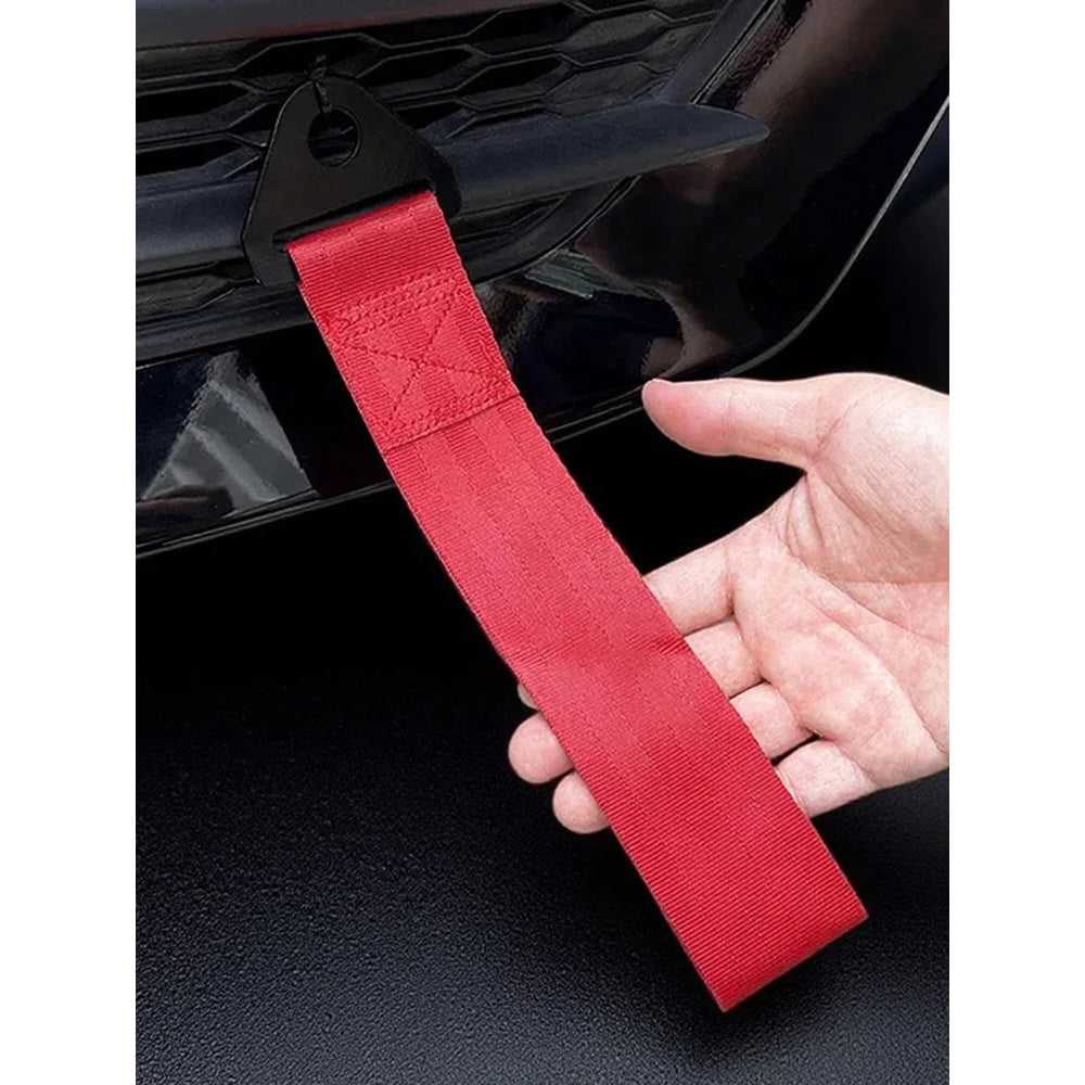 Car Tow Rope Trailer Racing Strap Auto Accessories For Toyota Hilux Aygo Yaris Ractis Corolla Camry CHR Auris Tacoma Cruiser TRD