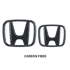 3D ABS Car Emblem Front Head Grill Hood Bonnet Emblem Rear Tail Bumper For Honda Civic 2006-2015 8th 9th 9.5th generation Civic