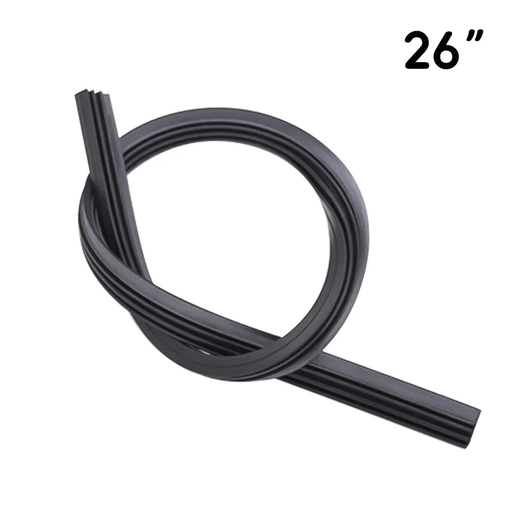 14" - 28" Car Wiper Blade Windscreen Wipers Insert Natural Rubber Strip 6mm Windscreen FR Wipe Car Accessories