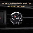 1pc Car Mini Clock Quartz Clock  Night For Audi  Sline A3 A4 A5 A6 A6L A7 A8 Q3 Q5 Q7 S3 S4 S5 RS3 Sticker