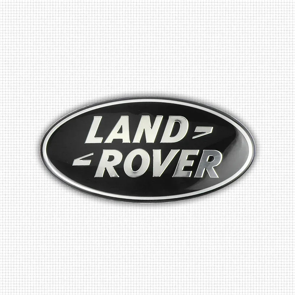 Car Front Grille Emblem Sticker 3D Aluminium Logo Decor Badge For Land Rover Range Rover Sport SVR Discovery Velar L322 L320 P38