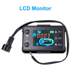 12V Car Air Parking Heater LCD Monitor Switch+Manual Buttons Remote Controller For Truck Air Diesel Heater Accessories Kit