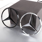 1PCS 70mm Metal Car Engine Emblem Hood Decoration Stickers Accessories for Mercedes Benz AMG W204 W205 W211 CLS CLA Smart Fortwo