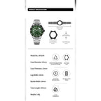 NAVIFORCE Luxury Watch for Men Quartz 3ATM Waterproof Stainless Steel Watches Business Fashion Men's Wristwatch2025