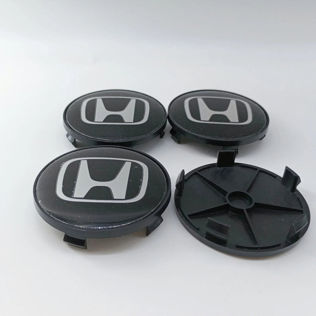 4pcs65mm 68mm For H Honda Mugen Pilot TypeR TypeS Insight CarStyling Wheel Center Hub Caps Cover Replacement Accessoriesstickers