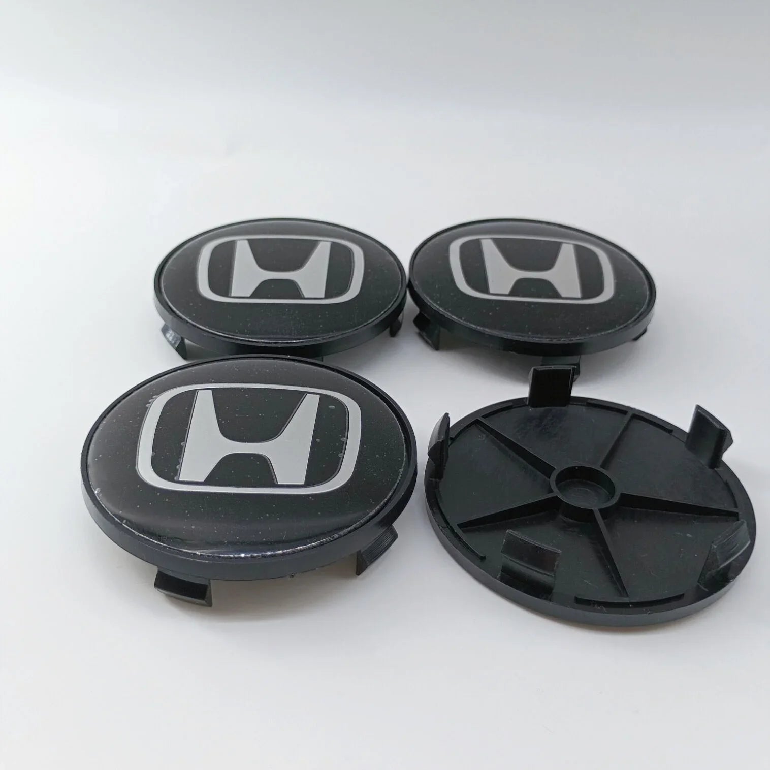 4pcs65mm 68mm For H Honda Mugen Pilot TypeR TypeS Insight CarStyling Wheel Center Hub Caps Cover Replacement Accessoriesstickers