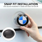 74mm 82mm BMW Hood Trunk Emblem Badge Sticker Fit E30 E36 E39 E46 E60 E87 E90 G20 Auto Exterior Accessory