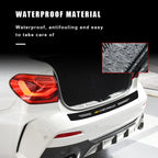 Carbon Fiber Car Rear Bumper Trunk Guard Protected Sticker for Chevrolet Malibu Captiva Cavalier Onix Aveo Silverado Chevy Tahoe